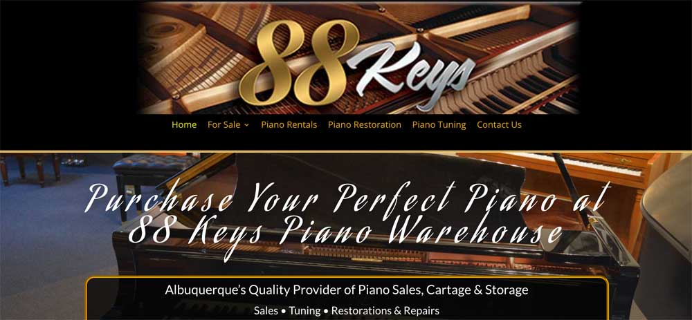 88 Keys Piano Warehouse, Albuquerque, NM