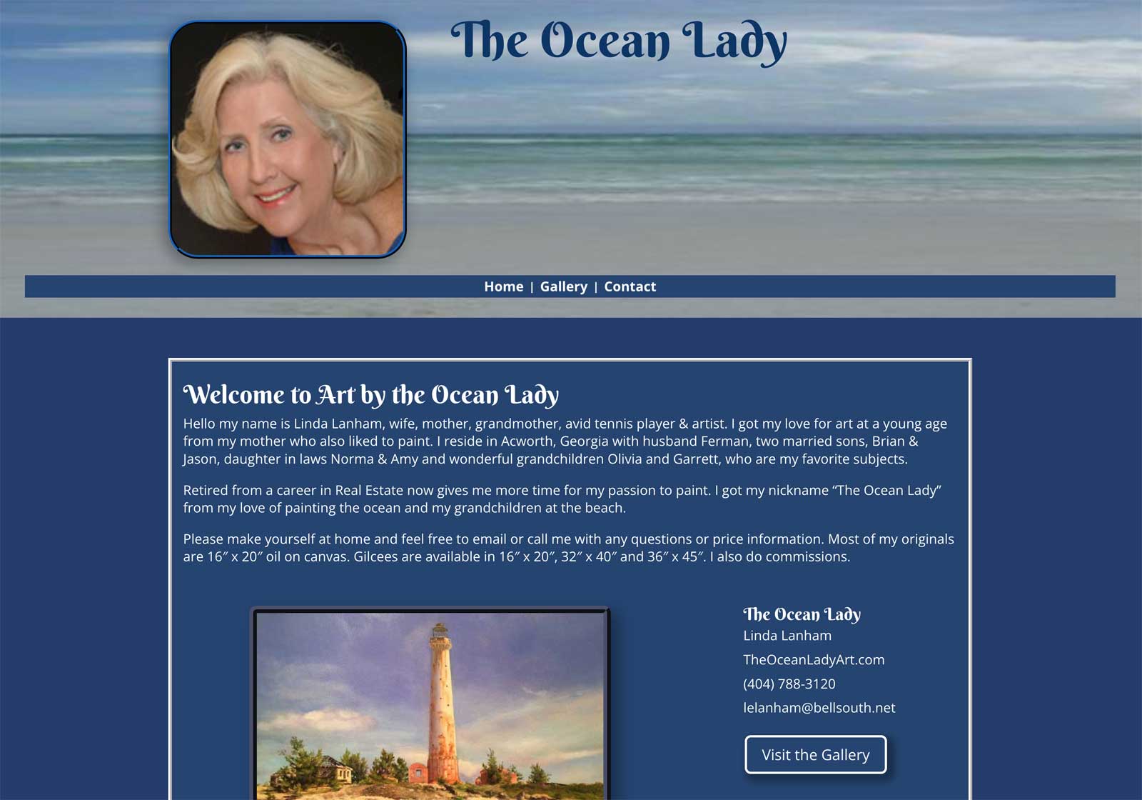 The Ocean Lady art